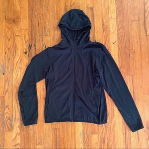 Uniqlo Sprz NY dry-ex black zip hoodie (Morellet)